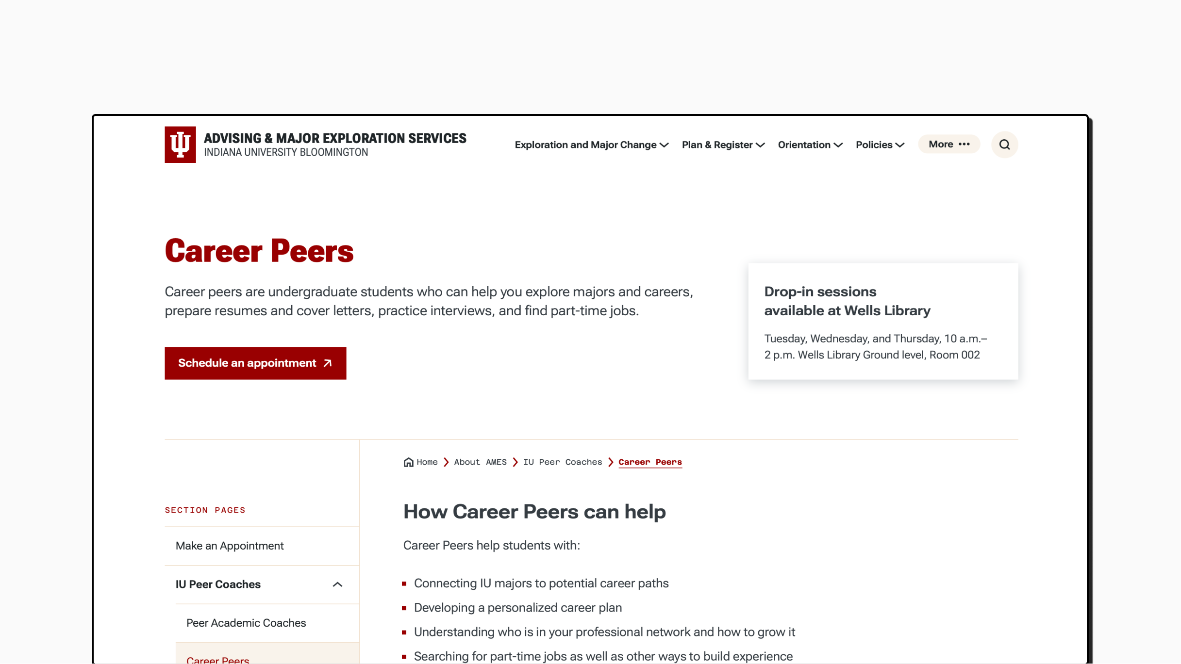 Improving Sign-up Conversion for Indiana University
