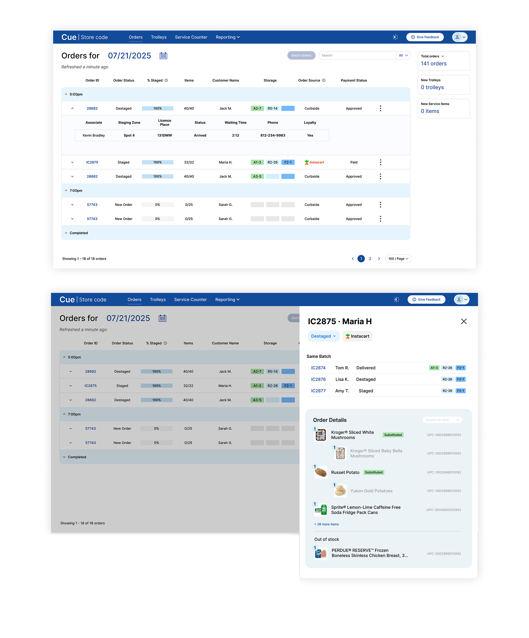 Kroger desktop design